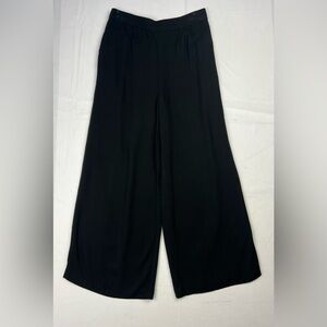 Kensie Black Pull-On Ankle Pants Women’s Small Elastic Waist Pockets